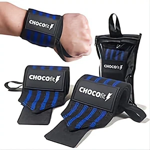 Muñequeras Chocofit negras y azules - Imagen 1 de 1
