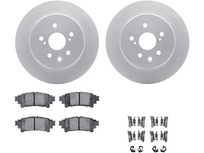 For 2016-2017 Lexus GS200t Brake Pad and Rotor Kit Dynamic Friction 11923WHHZ — 第 1/2 张图片
