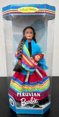 Boneca Barbie peruana edição de colecionador (Mattel, #21506) *NOVA NA CAIXA* - Imagem 1 de 4