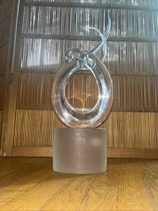 Signierte Murano Glas Skulptur von Andrea Tagliapietra - Bild 1 von 5