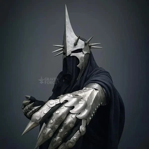 Nazgûl Witch King of Angmar Full Body Armor Dark Rider Medieval Armor Cosplay - Bild 1 von 5