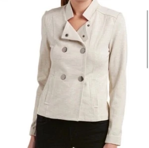 Giacca doppiopetto Cabi donna manica lunga panna taglia S - Foto 1 di 14