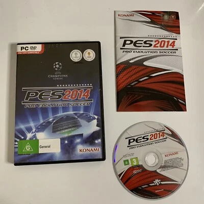 PES 2014 Pro Evolution Soccer  PC Windows Konami Game Complete - Image 1 of 4