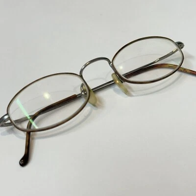 De Colección Ralph Lauren Polo Clásico 229 Anteojos Redondos Marco de Metal 47-20-140 Italia Foto 1 de 4