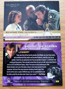 Stargate Season 7 Behind the Scenes Insert Trading Card B18 - Bild 1 von 1