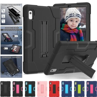 Funda con soporte blindada resistente a prueba de golpes para tableta Lenovo Tab M9 TB310XU 9" Foto 1 de 4