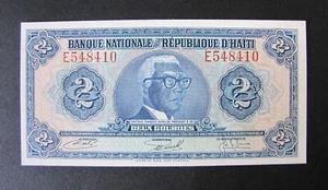 BANQUE NATIONALE DE LA REPUBLIQUE D'HAITI -CARTAMONETA/BANCONOTA - FDC - Picture 1 of 2