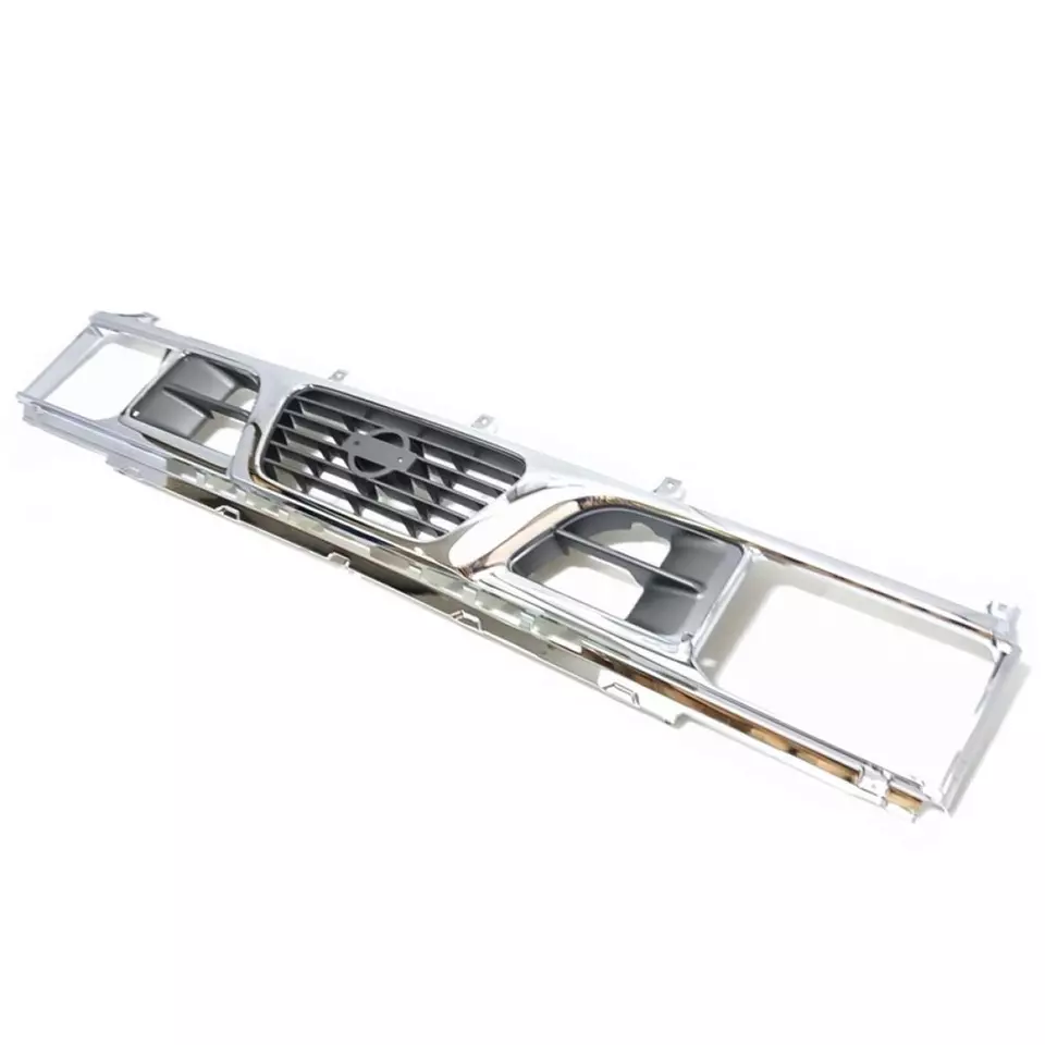 Front Grille Chrome Cover Fit Nissan Datsun Navara D21 1995-1997 Pickup - Image 1 of 4