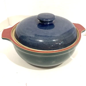Casseruola coperta Denby Arlecchino 2 quarti ottima Inghilterra - Foto 1 di 5