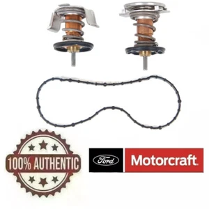 08-10 Ford 6.4L 6.4 Powrstroke Diesel OEM Motorcraft Thermostats F250 F350 F450 - Picture 1 of 1