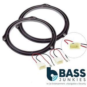 Ford Mondeo MK4 2007-14 17cm 6.5" Front Door Car Speaker Brackets Adaptor Rings - Picture 1 of 1