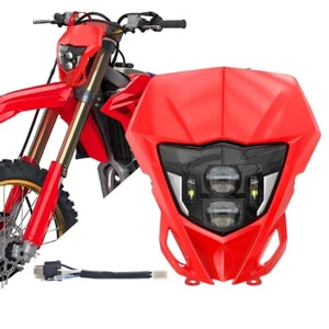 LED Headlight for Honda CRF125F CRF150F CRF230F CRF250F CRF250R XR600R XR650L - Picture 1 of 12