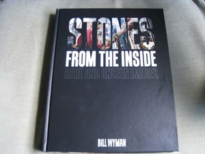 BILL WYMAN SIGNED - STONES FROM THE INSIDE Hardcover Edition NEW ROLLING STONES - Picture 1 of 12