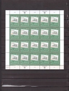 United Nations switzerland mnh complete sheets tribute to philately stamps 1997 - Picture 1 of 2