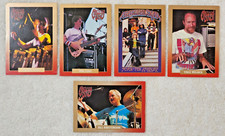 1991 Rock Cards Grateful Dead Jerry Garcia Legacy Series Brockum #3,4,5,6,8