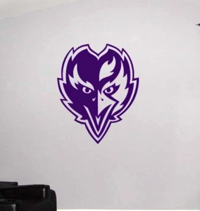 Baltimore Ravens Fußball Vinyl-Wandaufkleber Abziehbild 20" B x 24" H - Bild 1 von 2