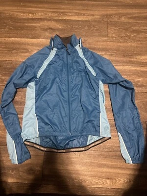 Novara Cycling Jacket And Vest Women’s Large Blue Zippers #UU - Image 1 of 4