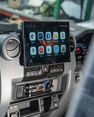 11.8''Car Radio GPS Navi Android 128GB For 07-24 Toyota Land Cruiser LC76 70 78 - Image 1 of 4