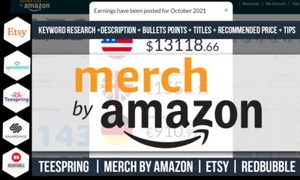 I will create 8 merch by amazon design with descriptions and keywords - Picture 1 of 12