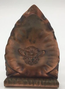 Gregorian Copper Napkin Holder Great Patina Made In USA  - Picture 1 of 3