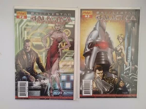 Dynamite 2009 2 issues BATTLESTAR GALACTICA THE FINAL FIVE 2 & 3 (Z9) - Picture 1 of 3
