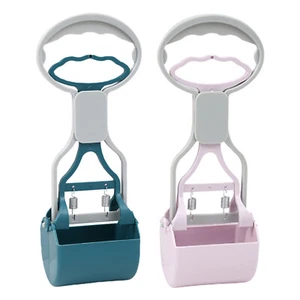 Pet Dog Pooper Scooper Large Small Dog Foldable Poop Scoop Poop Waste Pick Up - Picture 1 of 13