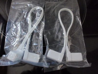 2 each Hera Slimlite ELite-LED Under-Cabinet Light 12" CONNECTOR Cord SCC12/XL/R - Image 1 of 3