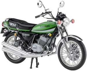Bicicleta HASEGAWA Kawasaki KH400-A7 1/12 Serie Plástico Modelo - Imagen 1 de 11