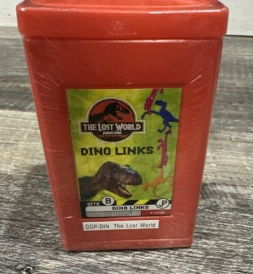 1997 Maui Toys Jurassic Park The Lost World Dino Links Barrel Of Monkeys NEW - Image 1 of 4