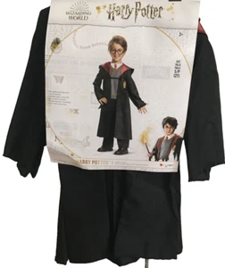 Harry Potter Gryffindor Kleinkind Kostüm Größe 2T Kapuze Robe angenähtes Shirt NEU - Bild 1 von 22