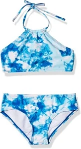 Kanu Surf Girls' Mahina UPF 50+ Beach Halter Bikini 2-Piece Swimsuit Size 2T - Picture 1 of 4