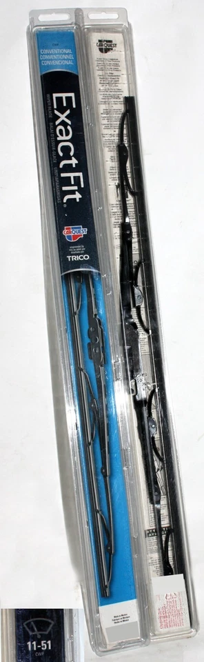 Limpiaparabrisas trasero Trico/CarQuest 11-51 ajuste exacto 10-14 Cadillac CTS Foto 1 de 1