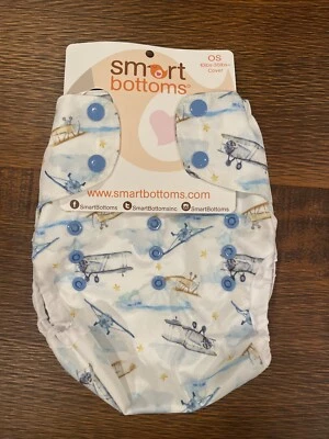 SMART BOTTOMS TOO SMART OS DIAPER COVER 2.0 - First Flight - Image 1 of 2