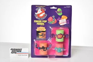 RARE Vintage Kenner The Real Ghostbusters Finger Pop Fiends SEALED MOC - Picture 1 of 4