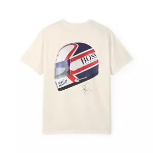 Nigel Mansell Helmet Formula One Racing T-shirt - Picture 1 of 7