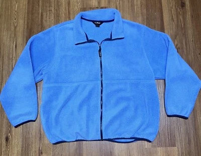 LL Bean Sudadera/Chaqueta Mujer 1X Púrpura Polar EE. UU. Exterior De Colección Y2K Foto 1 de 4