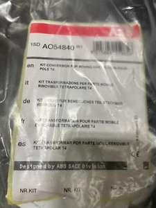 ABB SACE Kit Umbau 1SDA054840R1 NEU - Bild 1 von 2