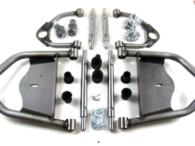 1963-87 Chevy GMC C10 Truck Narrowed Tubular Control Arm Set Uppers & Low - Image 1 of 4