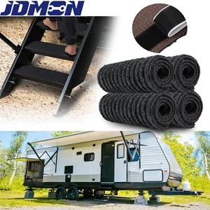 RV Step Covers 4 Pack Stair Covers RV Step Rug for RV Mobile Home Camper Trailer - Picture 1 of 10