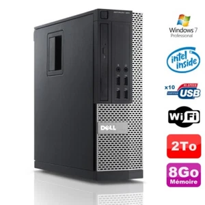 PC Dell Optiplex 990 SFF Intel G630 2.7GHz 8Go Scheibe 2000Go DVD Wifi W7 - Bild 1 von 4