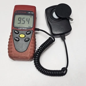 Amprobe LM-100 Belichtungsmesser mit Sensor & Kappe getestet funktioniert gebraucht fairer Zustand - Bild 1 von 5