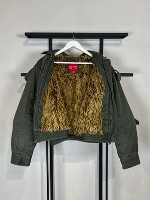 Vintage Streetwear Avant Garde Hysteric Style Cargo Fur Jacket 90s Y2K - Image 1 of 4