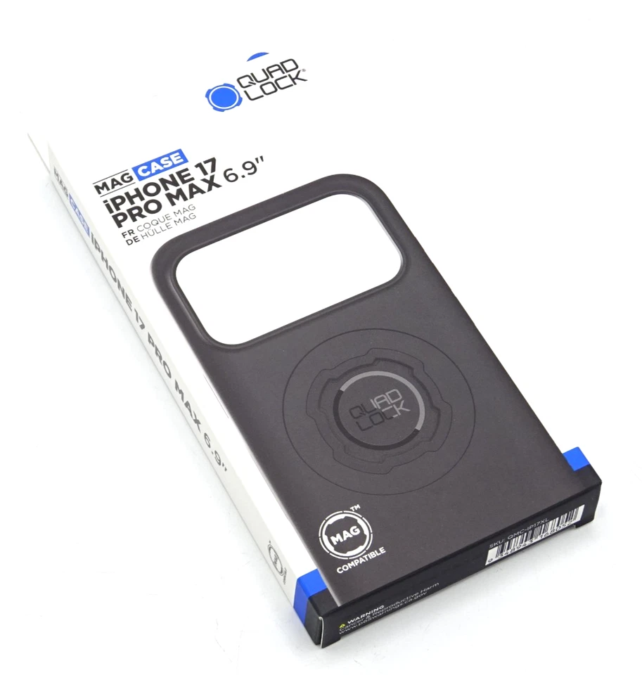 Quad Lock MAG Case Apple iPhone 17 PRO MAX 6.9" for all Q-Lock Mounts - 441-F10 - Image 1 of 4