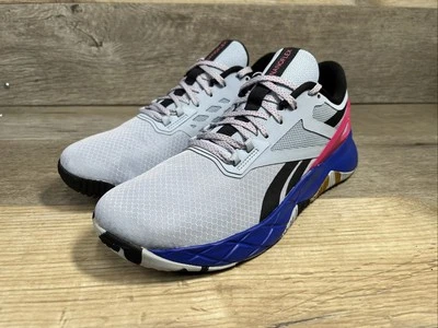 Zapatillas deportivas para correr REEBOK Nanoflex TR para mujer 8,5 grises con frontón GX3781 Foto 1 de 4