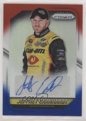 2016 Prizm NASCAR Driver Signatures Red White & Blue /49 Jeffrey Earnhardt Auto - Image 1 of 2