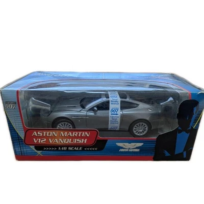 Rare Aston Martin V12 Vanquish 007 Mini Car 1/18 Scale Japan - Image 1 of 4