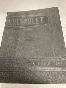 1929-47 CHEVROLET PARTS PRICE LIST 6 CYLINDER MODELS MANUAL - Bild 1 von 4
