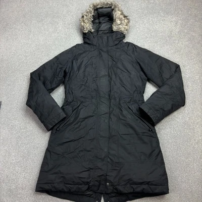 Chaqueta North Face Mujer Mediana Negra Plumón de Ganso Artic Parka Capucha Abrigo Dama* Foto 1 de 4