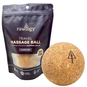 Travel Cork Massage Ball | Lightweight, Sustainable Alternative to Lacrosse B... - Bild 1 von 9