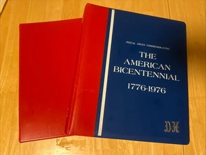 2 The American Bicentennial 1776-1976 US Foreign Stamp Binder Kenmore - Bild 1 von 24